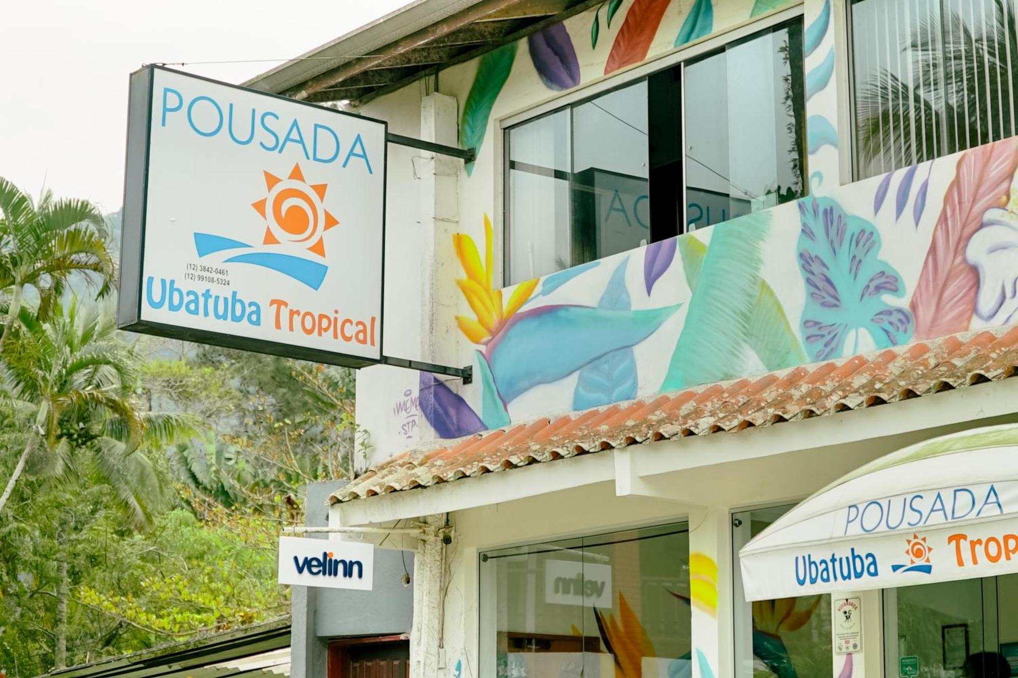 Velinn Pousada Ubatuba Tropical Экстерьер фото